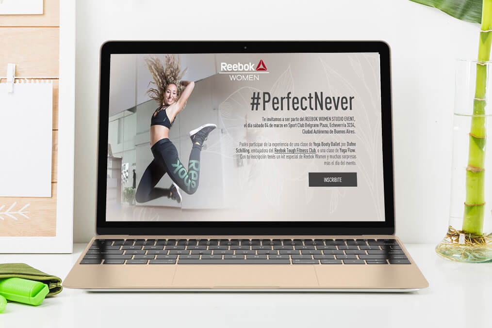 Productora Digital | Landing Reebok