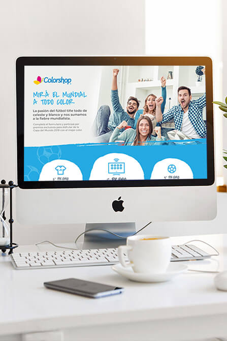 Productora Digital | Landing Colorshop